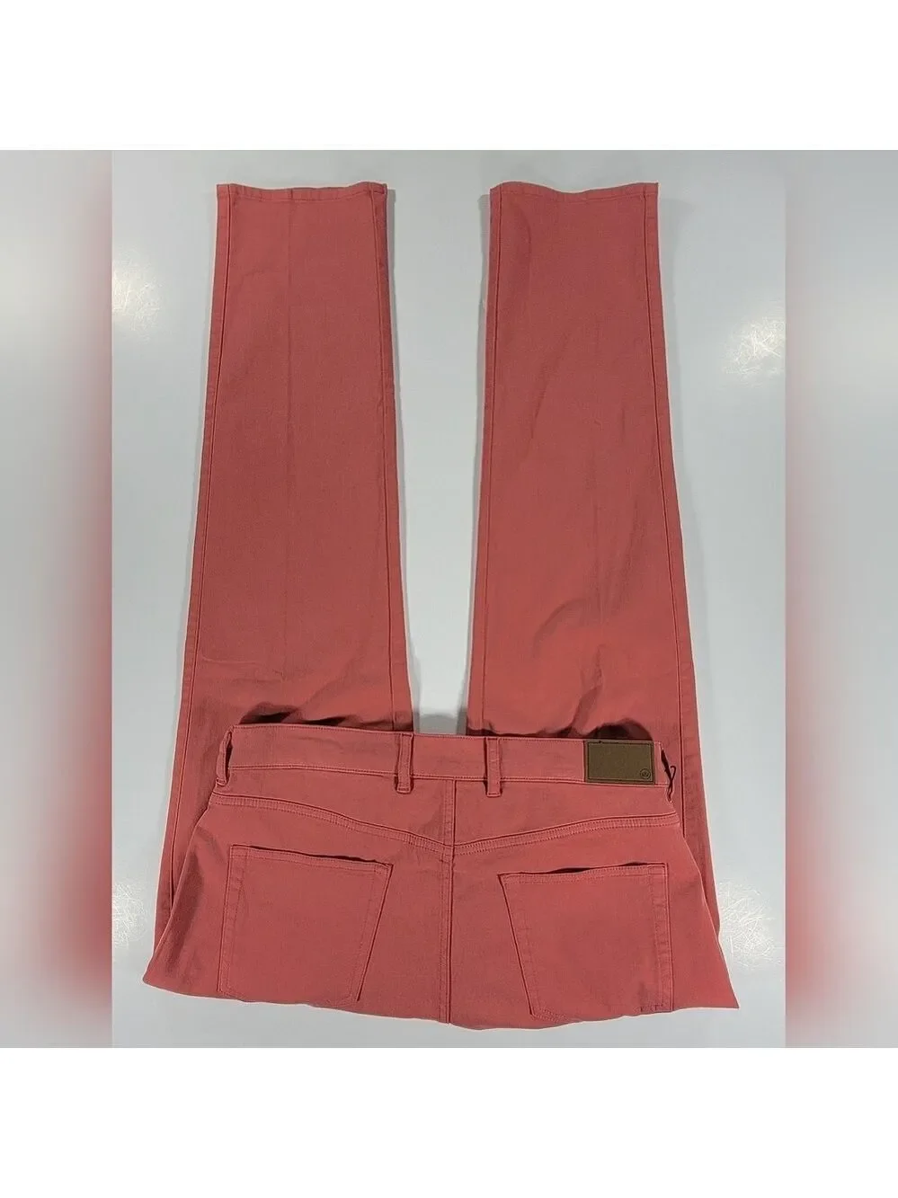 NEW Peter Millar Crown Signature Sateen Five Pocket Pants Cape Red 34x34 NWT